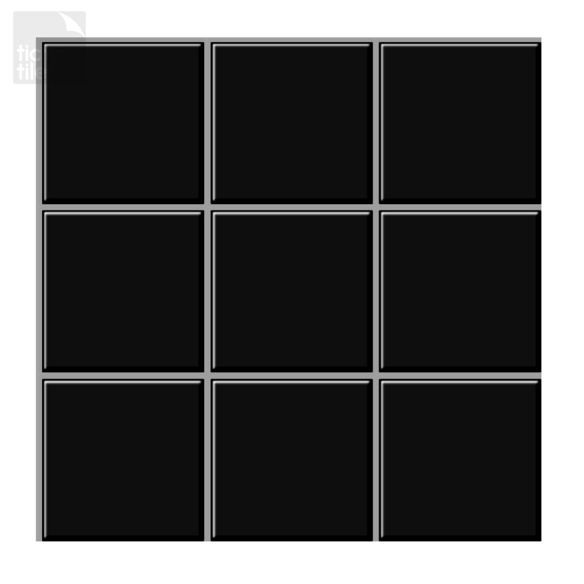 ✨NEW✨ Thicker Marmo Black Tile