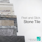 Stone Tiles Peel and Stick Backsplash – Tic Tac Tiles