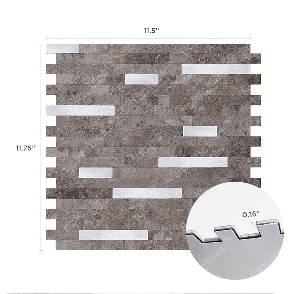 Metallic Warm Stone Tile