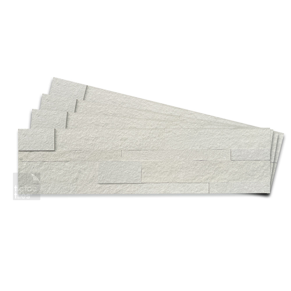 Stone Crystal Warm White Tile
