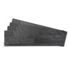 Tic Tac Tiles Stone Tile Peel and Stick Backsplash - Natural Dark Gray Stone 4 sheets & 12 sheets