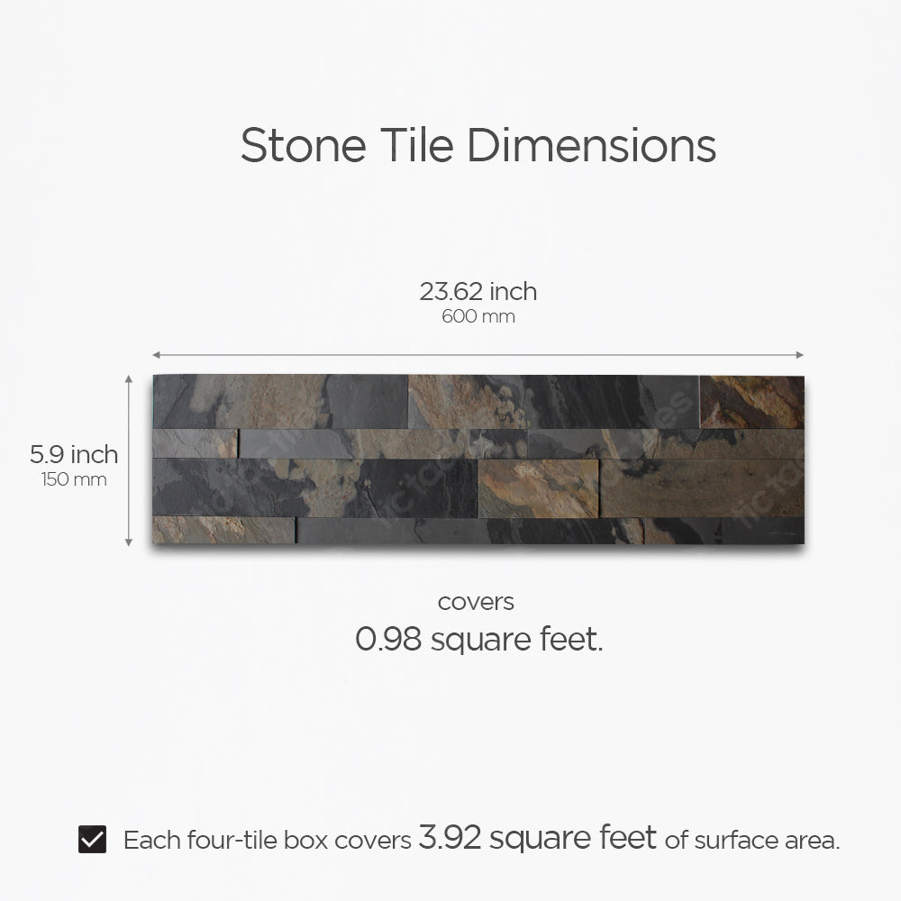 Stone Rustic Gray Tile