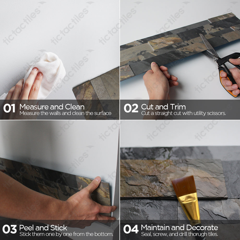 Stone Rustic Gray Tile